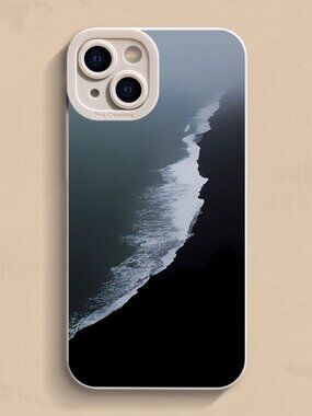 Moody Beach Art Phone Case
